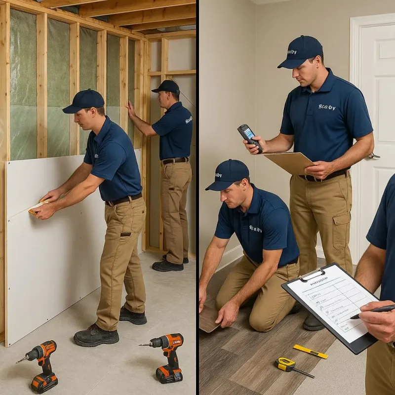 Repairs and Reconstruction process in Campbellsport, WI