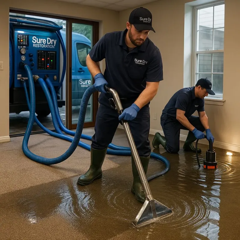 Water Extraction and Removal process in Campbellsport, WI